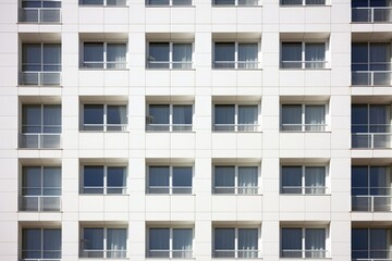 Fototapeta premium a large white building with many windows