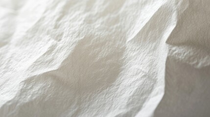 Fototapeta na wymiar Close-Up of White Textured Paper Background