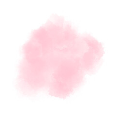 Pink watercolor brush.