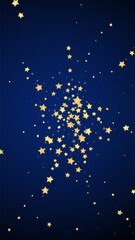 Magic stars vector overlay.  Gold stars scattered