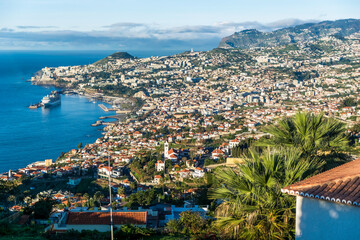 Town of Funchal on Madeira Island, Portugal