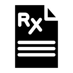 Obraz premium Medical record icon, medical report icon, medical history thin icon, vector isolated.