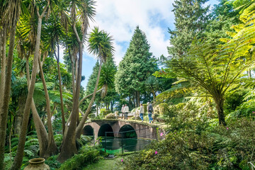 Monte Palace Tropical Garden in Madeira Island, Portugal