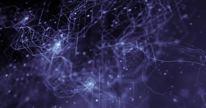 render of abstract background with growing veins and nerve cells.
