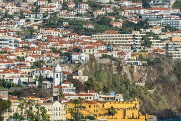 Town of Funchal on Madeira Island, Portugal