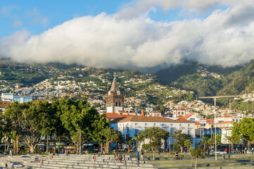 Town of Funchal on Madeira Island, Portugal