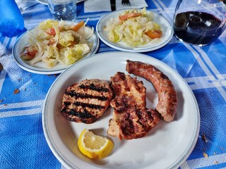 Altilia - Arrosto misto al Ristorante Porta Tammaro