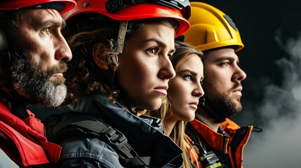 Emergency Response Team Prepared for Action. Generative ai