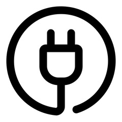 Obraz premium plug icon vector illustration asset element