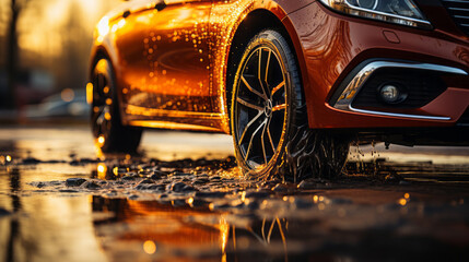 Cruising Memories: Exploring the Historic Roads with Vintage Classics and Timeless Wheels, generative AI