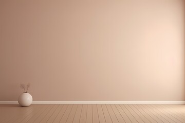 Timelessly elegant empty solid color background in a neutral beige, radiating simplicity - obrazy, fototapety, plakaty