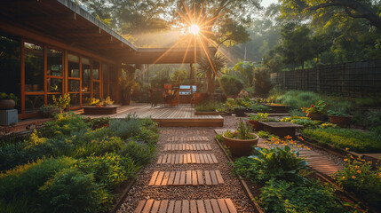 Permacultural garden