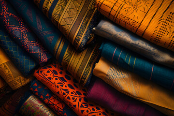 Vibrant African Textiles Celebrating Black History Month