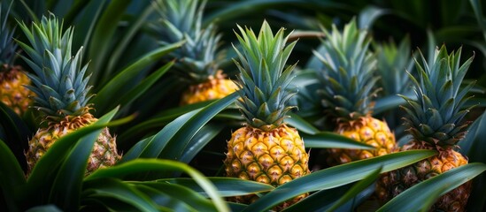 Pineapple, the crucial plant in the Bromeliaceae family, is a tropical fruit-bearing plant.