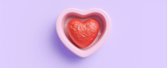 Obraz na płótnie Canvas heart shaped candy