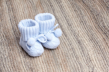 baby booties, for newborns, the first shoes for delicate feet