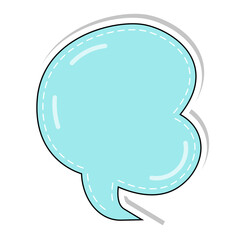 Cute Speech Bubble