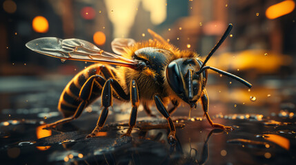 Buzzing Beauties: Exploring the Intricate World of Insects, Nature, and Wildlife, generative AI