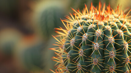 Cactus close up. 