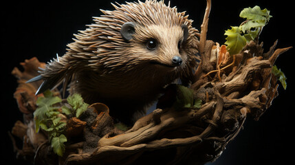 Captivating Wildlife: Endearing Animal Portraits in Natural Settings, generative AI