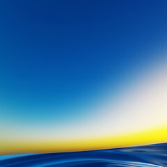 blue sea color gradient rough abstract background shine bright light and glow template empty space , grainy noise grungy texture