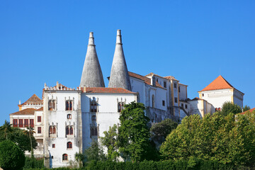 Fairy-tale towers of the medieval palace