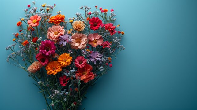 Flower Power: A Colorful Bouquet for the Month of Love Generative AI