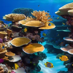 Fototapeten Coral reef, ai-generatet © Dr. N. Lange