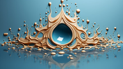 Vibrant Vector Illustrations: Creative Art Frames and Floral Patterns for Nature-inspired Designs and Festive Decorations, generative AI