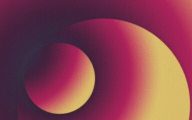 abstract circle modern gradient design background with noise sphere ball color texture for business wallpaper