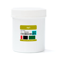 AgCl - Silver Chloride. - 730861376