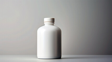 Elegant Medicine Bottle: Sleek Design for Healthcare Professionals