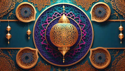 arabic islamic calligraphy ornament