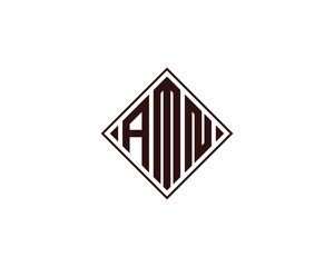 AMN Logo design vector template