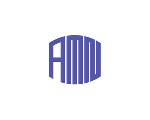 AMN Logo design vector template