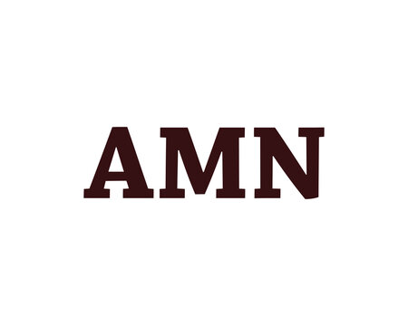 AMN Logo design vector template