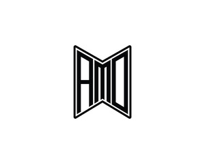 AMO Logo design vector template