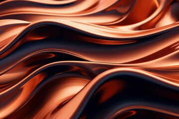 Fototapeta premium abstract metallic wavy liquid background