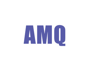 AMQ Logo design vector template