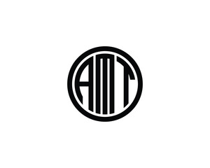 AMT Logo design vector template