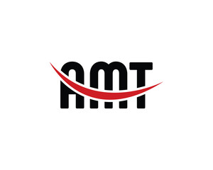AMT Logo design vector template
