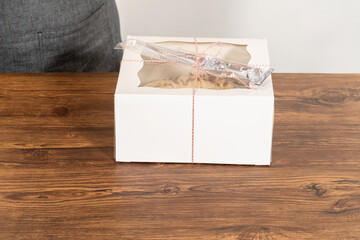 Baking Gingerbread Bundt Cake with Caramel Frosting Ingredients