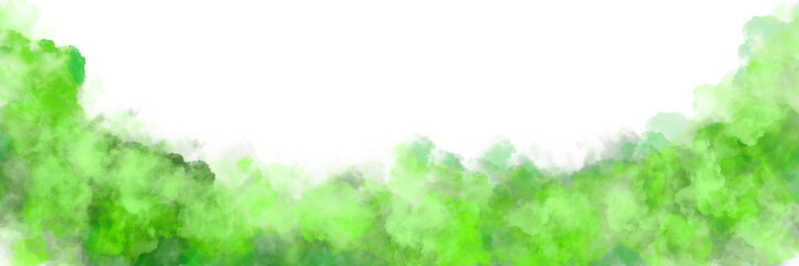 isolated green gas mist puff effect © irham