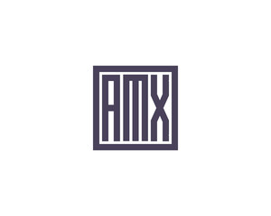 AMX Logo design vector template