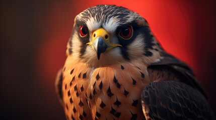 Obraz premium Close Up of Bird of Prey