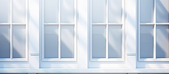 windows, close-up, white.