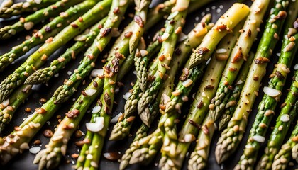 Lemon Dill Roasted Asparagus