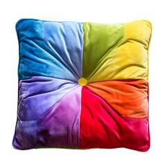 colorful Cushion, transparent background.