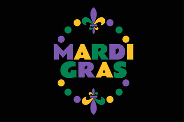Mardi Gras T-Shirt Design