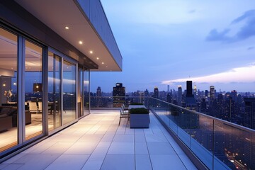 Sleek Modern Terrace